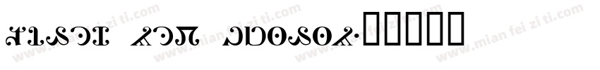 times new roaman字体转换